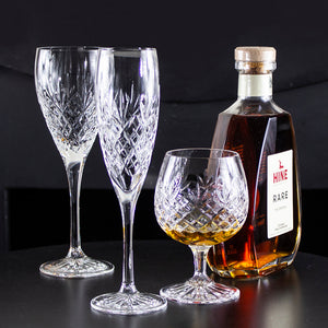 Royal Scot Crystal Edinburgh Champagne Flute Set of 6 - DELIVERY AUGUST-Home & Garden > Kitchen & Dining > Tableware > Drinkware-Goviers