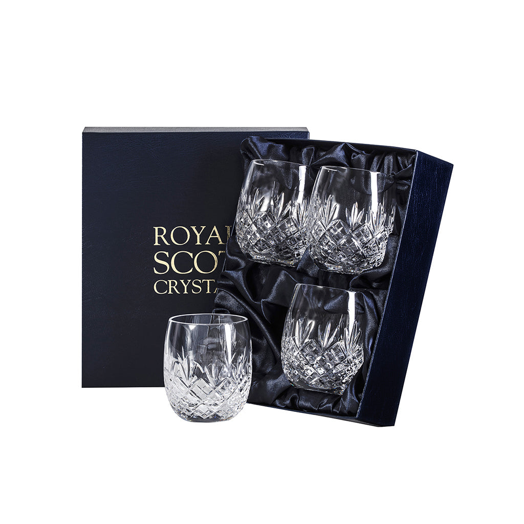 Royal Scot Crystal Edinburgh Gin & Tonic Tumblers Set of 4-Home & Garden > Kitchen & Dining > Tableware > Drinkware-Goviers