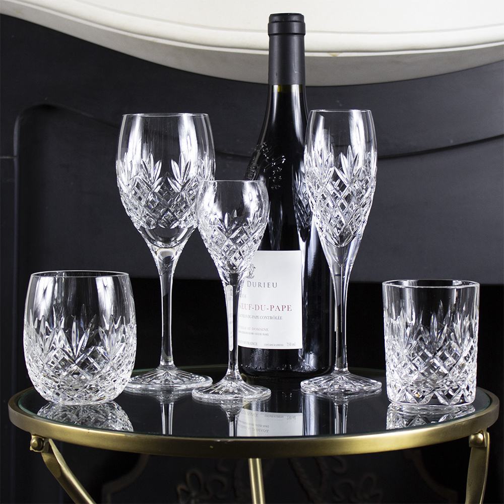 Royal Scot Crystal Edinburgh Single Malt Round Spirit Decanter-Home & Garden > Kitchen & Dining > Tableware > Drinkware-Goviers