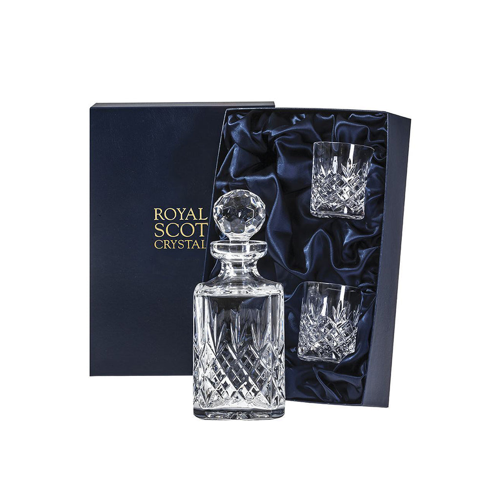Royal Scot Crystal Edinburgh Whisky Set Inc.-Home & Garden > Kitchen & Dining > Tableware > Drinkware-Goviers