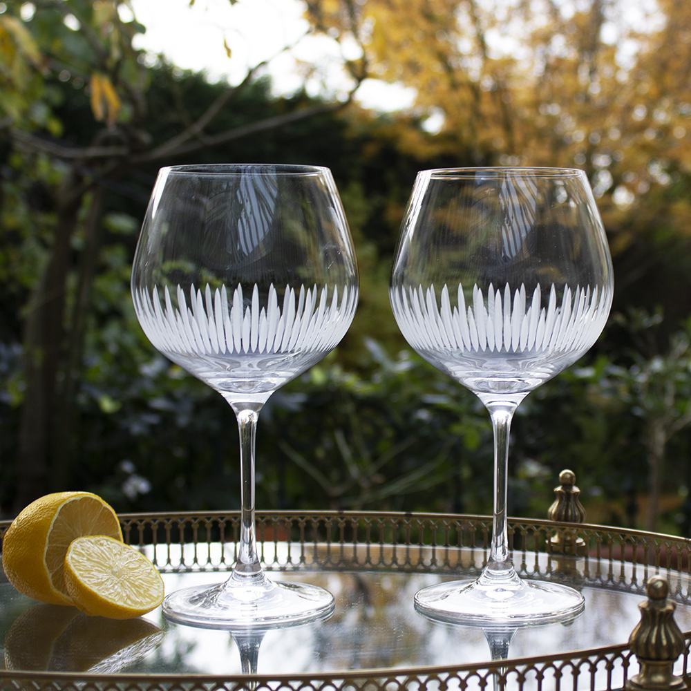 Royal Scot Crystal Glacier G & T Copa Glass Set of 2-Home & Garden > Kitchen & Dining > Tableware > Drinkware-Goviers