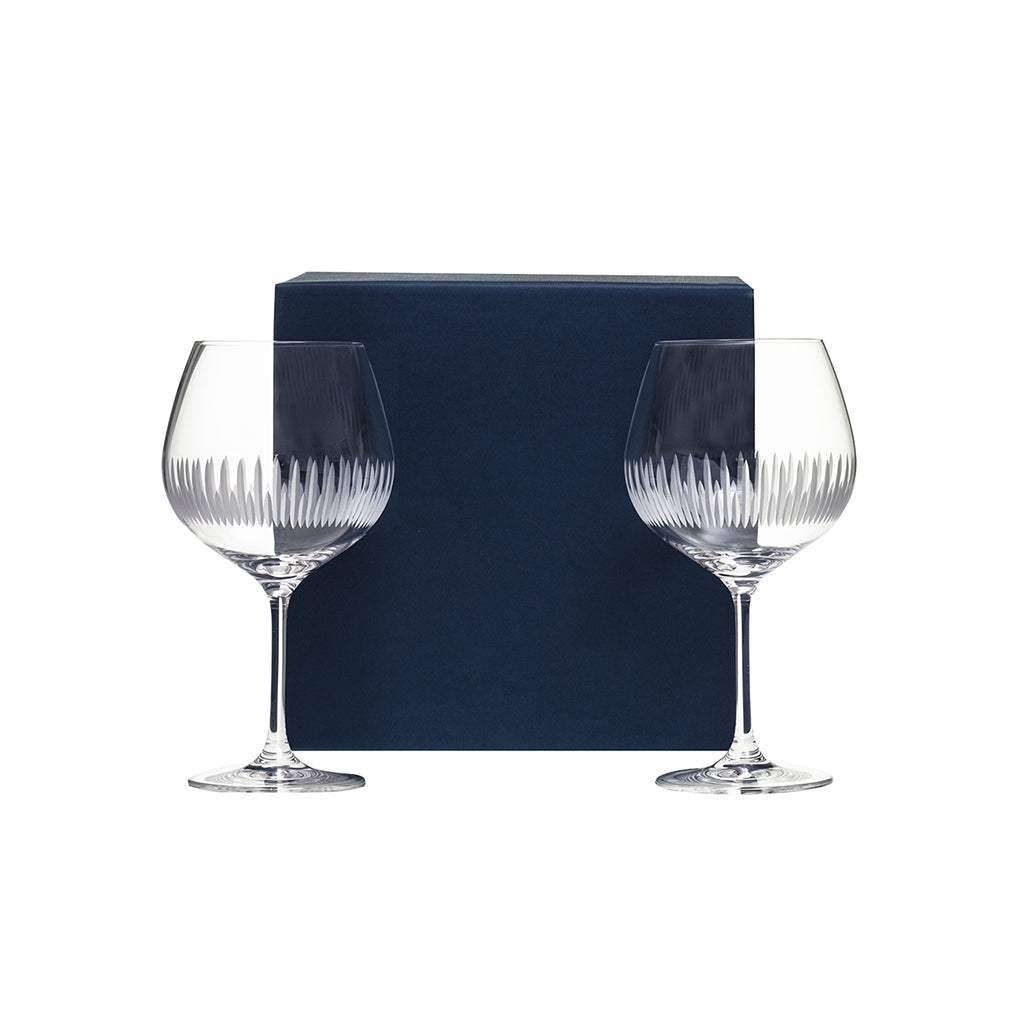 Royal Scot Crystal Glacier G & T Copa Glass Set of 2-Home & Garden > Kitchen & Dining > Tableware > Drinkware-Goviers