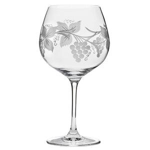 Royal Scot Crystal Grapevine Gin & Tonic Copa Glass-Goviers