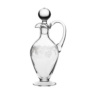 Royal Scot Crystal Grapevine Handled Wine Decanter-Goviers
