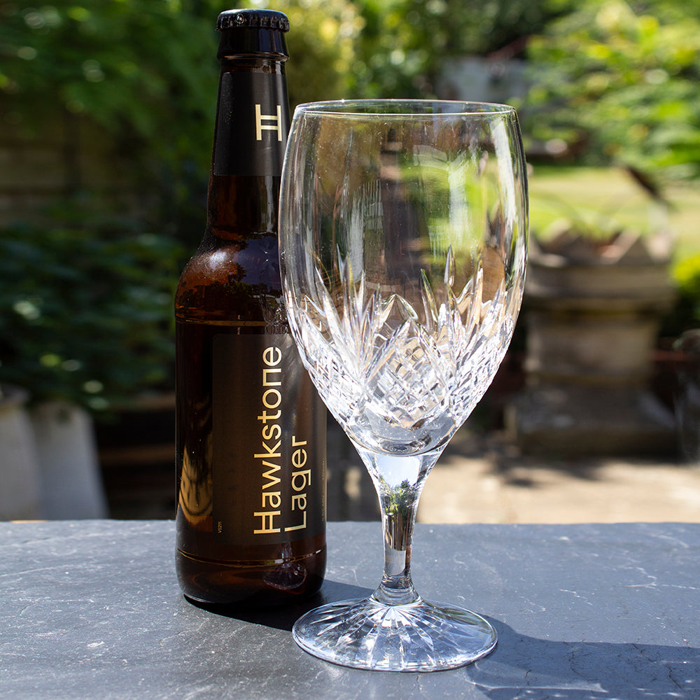 Royal Scot Crystal Highland Stemmed Beer Glass-Goviers