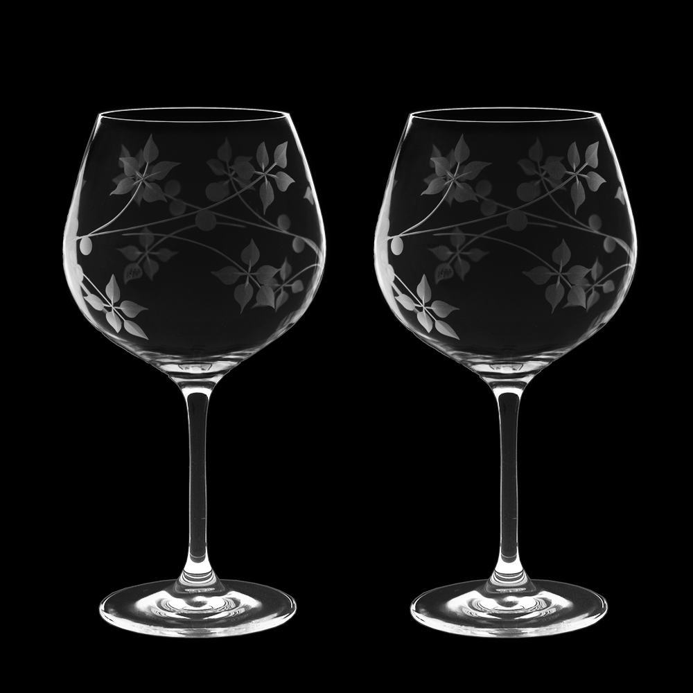 Royal Scot Crystal Juniper G & T Copa Glass Set of 2-Home & Garden > Kitchen & Dining > Tableware > Drinkware-Goviers