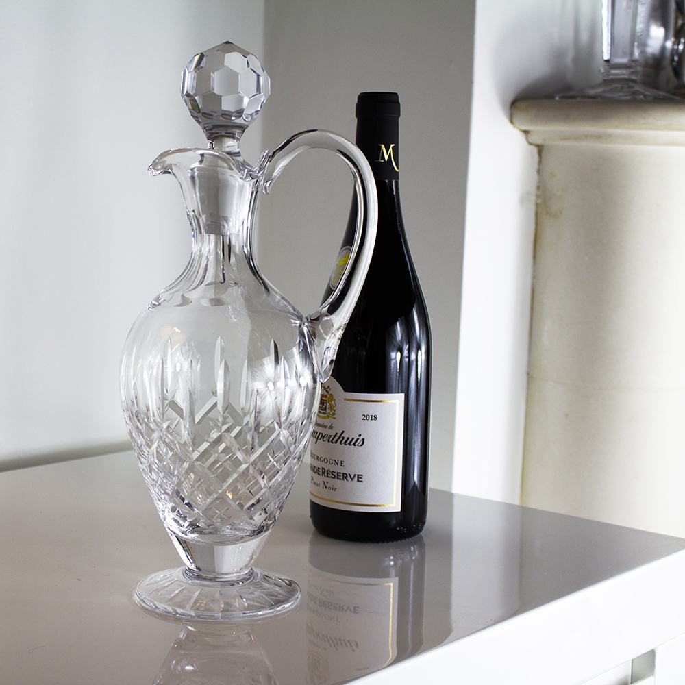 Royal Scot Crystal London Handled Wine Decanter-Home & Garden > Kitchen & Dining > Tableware > Drinkware-Goviers