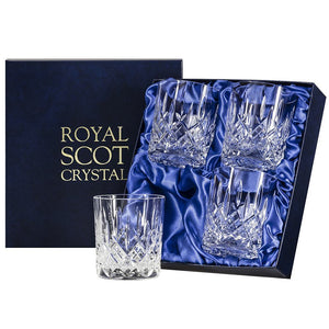 Royal Scot Crystal London Large Tumbler Set of 4-Home & Garden > Kitchen & Dining > Tableware > Drinkware-Goviers