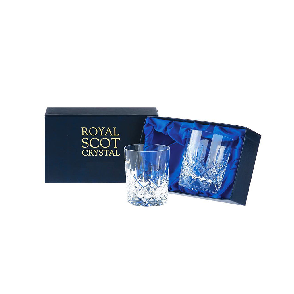 Royal Scot Crystal London Large Tumblers Set of 2-Home & Garden > Kitchen & Dining > Tableware > Drinkware-Goviers