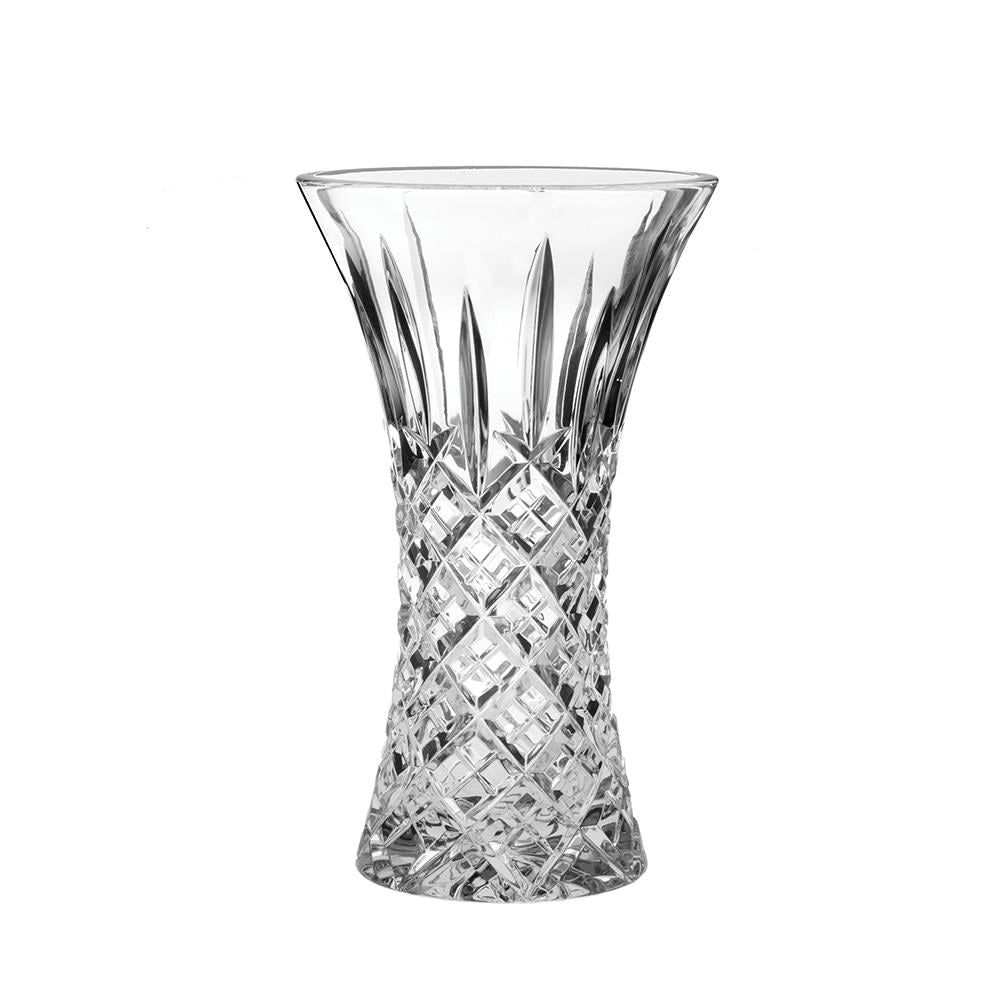Royal Scot Crystal London Large Waisted Vase 9" - DELIVERY JUNE-Home & Garden > Kitchen & Dining > Tableware > Drinkware-Goviers