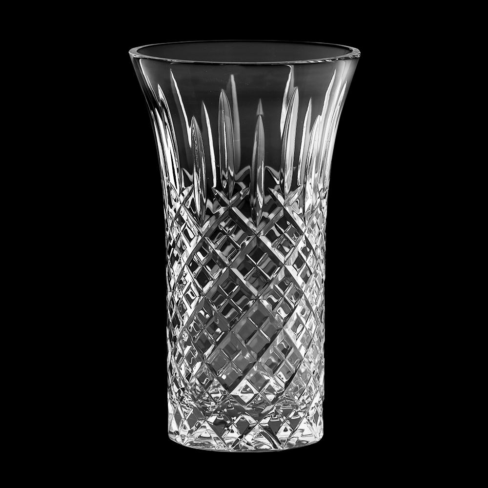 Royal Scot Crystal London Medium Flared Vase 10"-Home & Garden > Kitchen & Dining > Tableware > Drinkware-Goviers