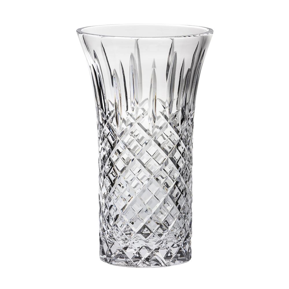 Royal Scot Crystal London Medium Flared Vase 10"-Home & Garden > Kitchen & Dining > Tableware > Drinkware-Goviers