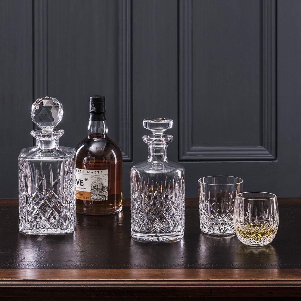 Royal Scot Crystal London Square Spirit Decanter-Home & Garden > Kitchen & Dining > Tableware > Drinkware-Goviers