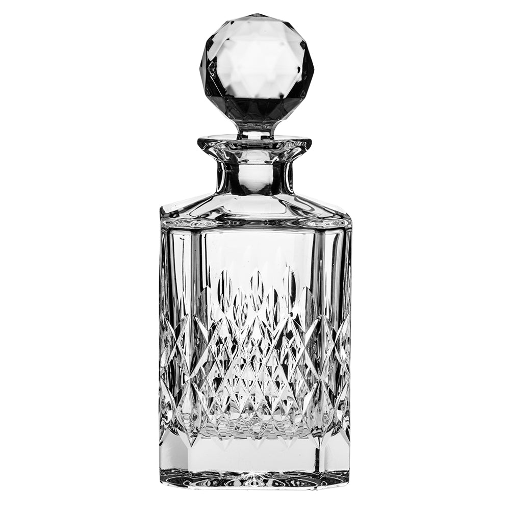 Royal Scot Crystal Mayfair Square Spirit Decanter-Home & Garden > Kitchen & Dining > Tableware > Drinkware-Goviers