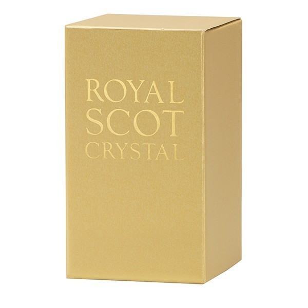 Royal Scot Crystal Round Perfume Atomiser With Cream Puffer-Goviers