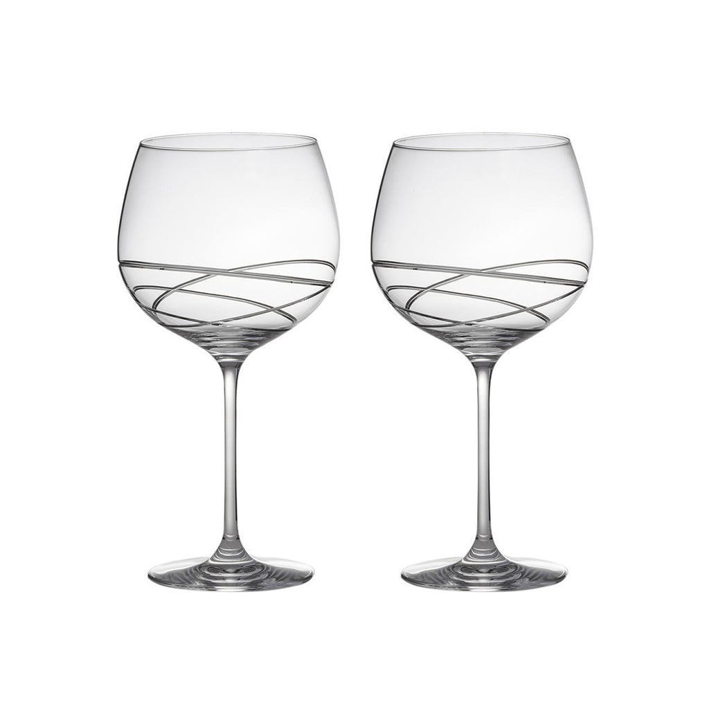 Royal Scot Crystal Skye G & T Copa Glass Set of 2-Home & Garden > Kitchen & Dining > Tableware > Drinkware-Goviers