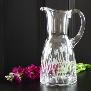 Royal Scot Crystal Wild Tulip 1.5 Litre Jug-Goviers
