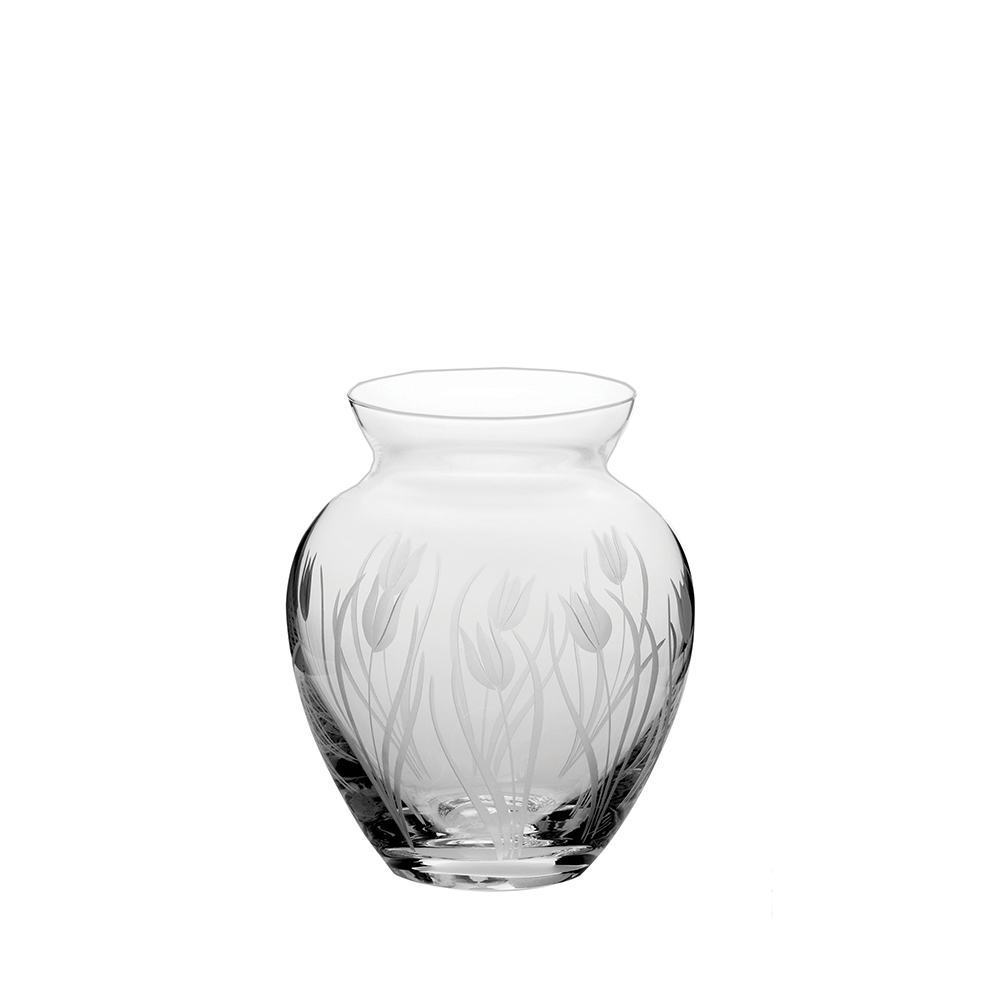 Royal Scot Crystal Wild Tulip Small Posy Vase 5"-Home & Garden > Kitchen & Dining > Tableware > Drinkware-Goviers