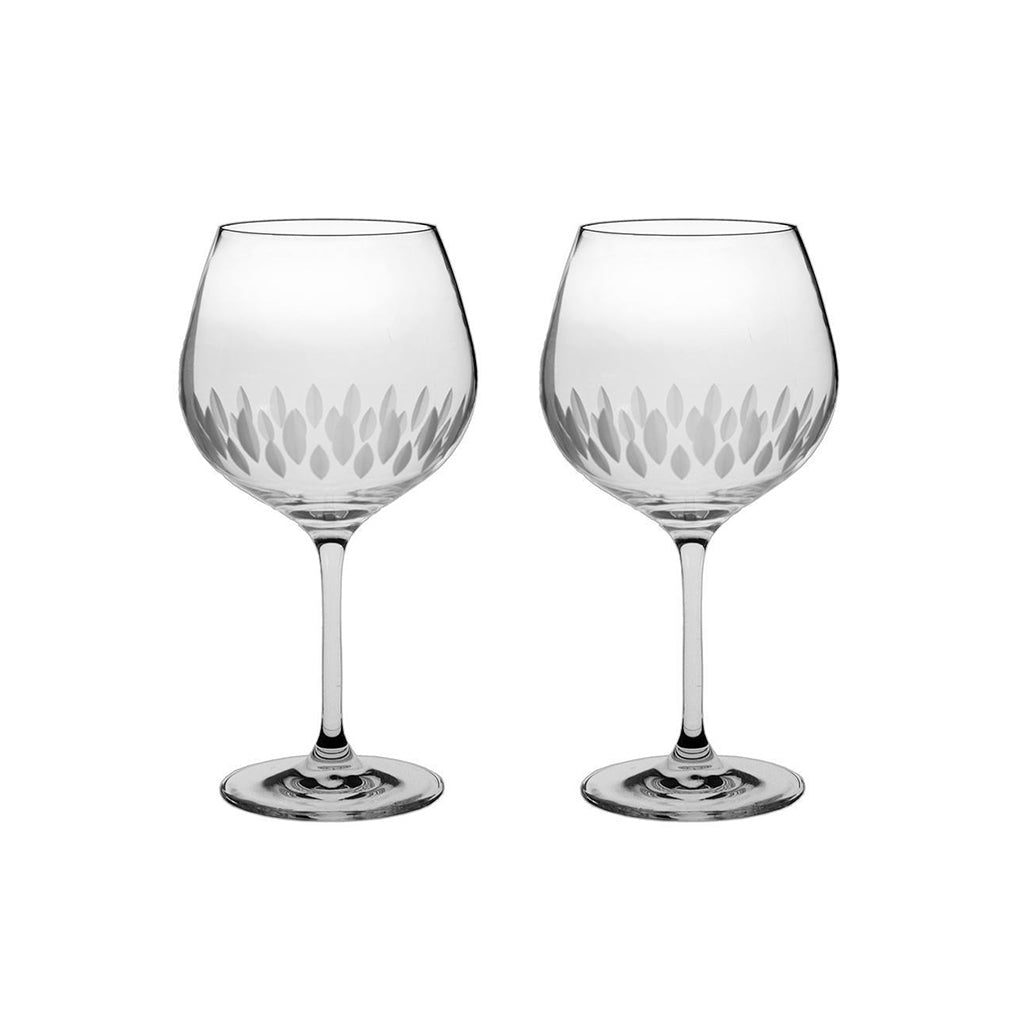 Royal Scot Crystal Zest G & T Copa Glass Set of 2-Home & Garden > Kitchen & Dining > Tableware > Drinkware-Goviers