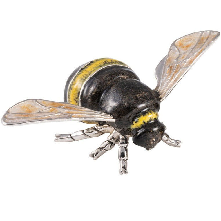 Saturno Bee Large 13553-Silver-Goviers