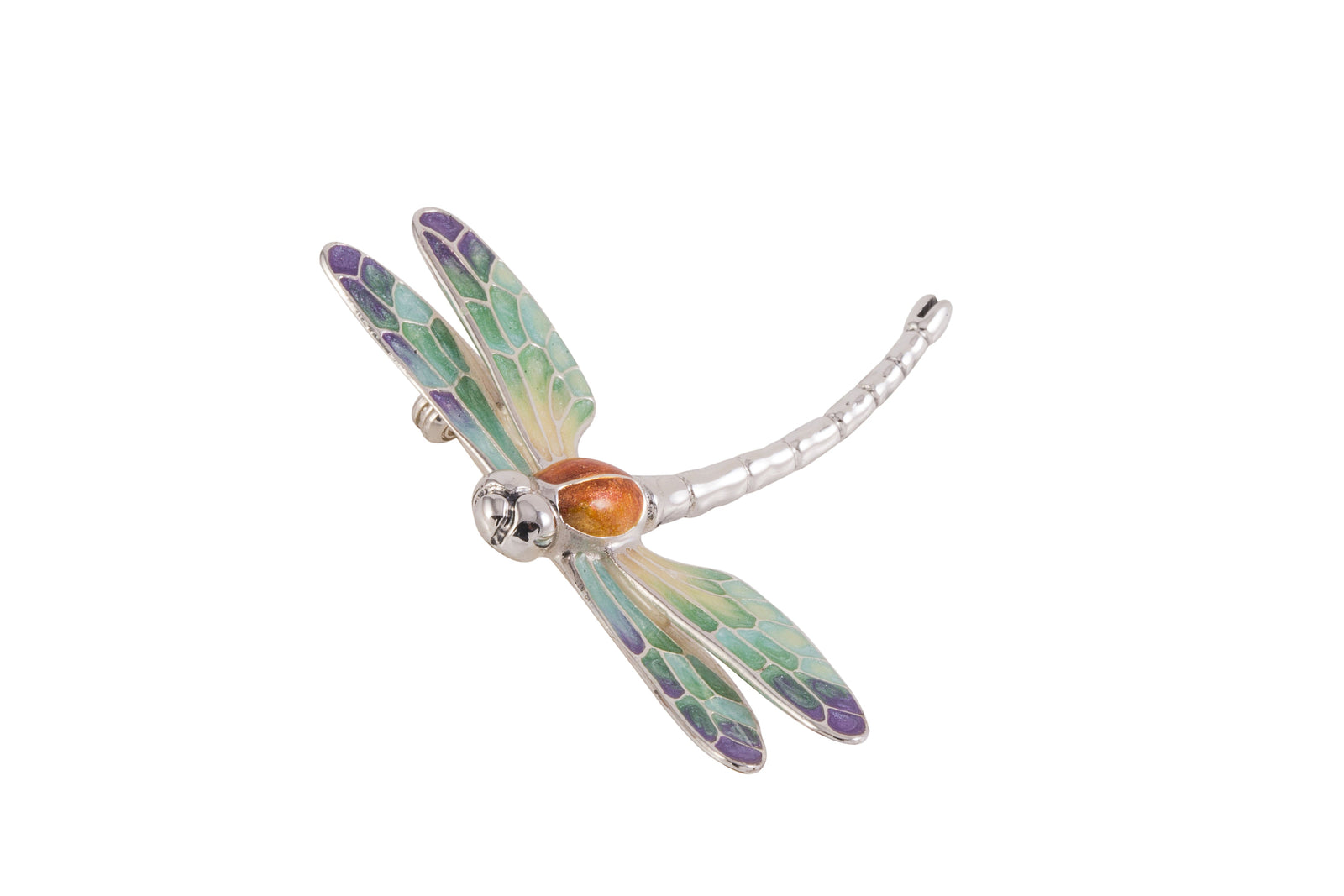 Saturno Dragonfly Brooch-Goviers