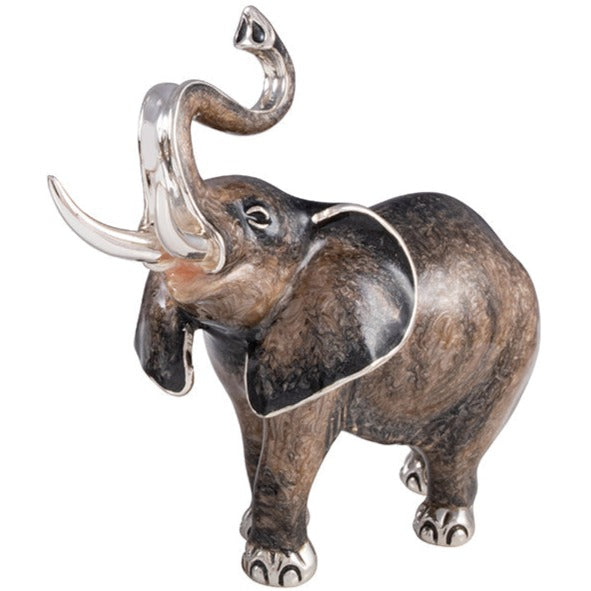 Saturno Elephant Small-Silver-Goviers