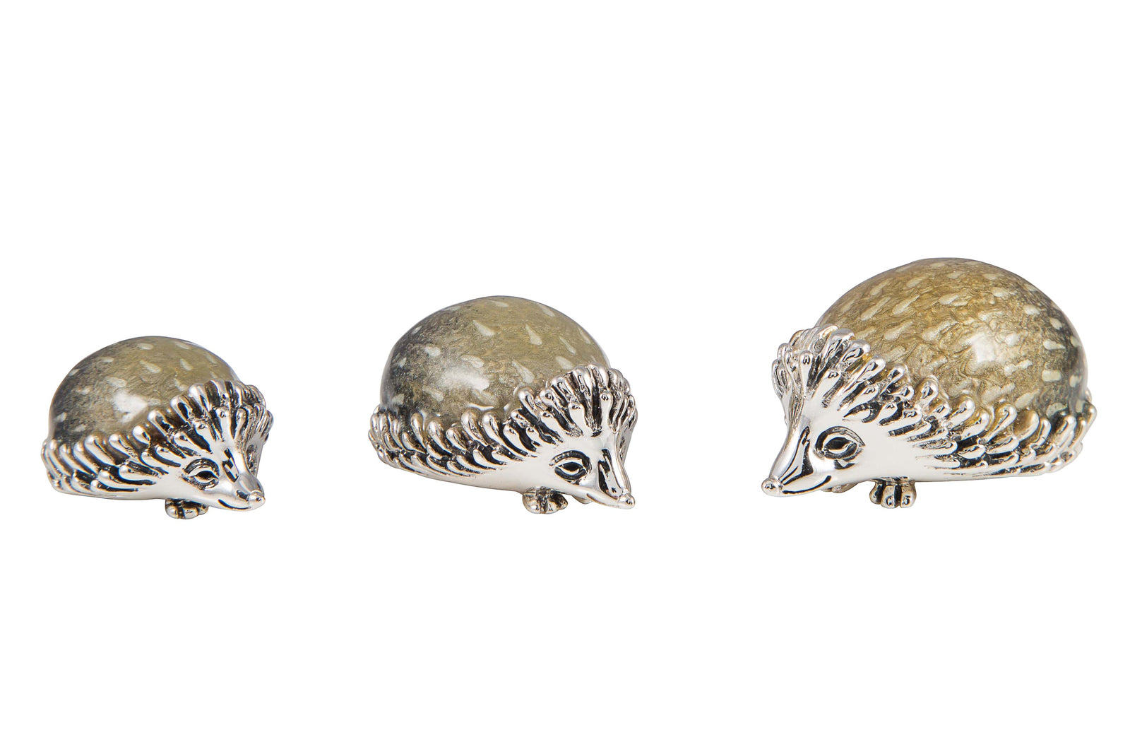 Saturno Enamel & Silver Hedgehog Large-Collectables-Goviers