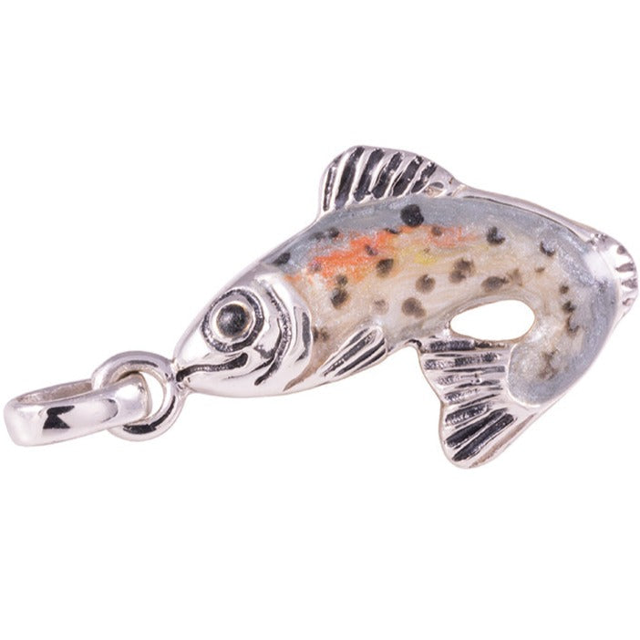Saturno Fish Pendant with Chain-Jewellery-Goviers
