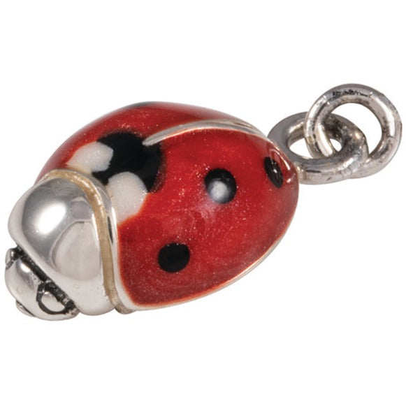Saturno Ladybird Pendant with Chain-Jewellery-Goviers