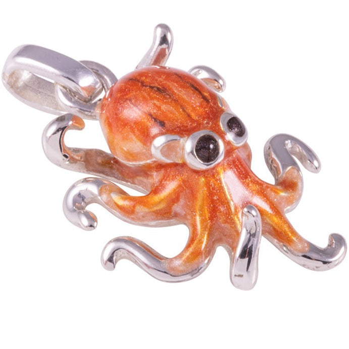 Saturno Octopus Pendant-Jewellery-Goviers