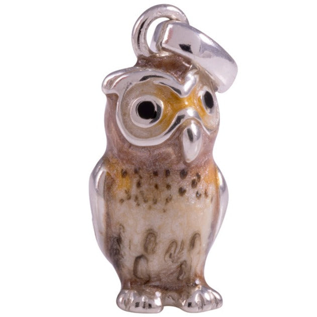 Saturno Owl Pendant-Jewellery-Goviers