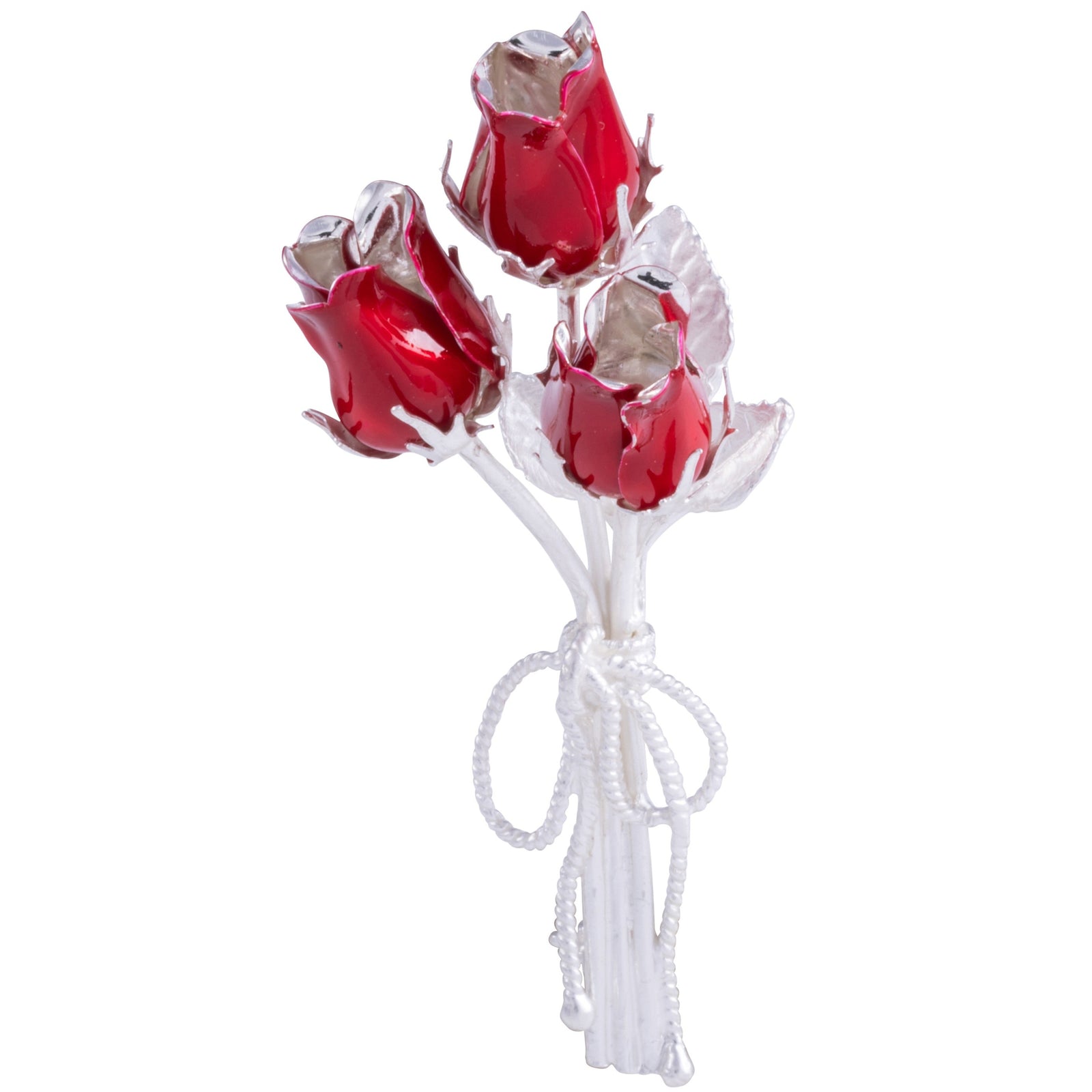 Saturno Rose bouquet Brooch-Goviers