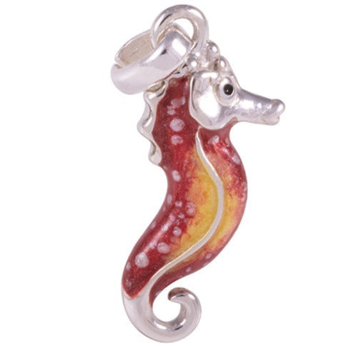 Saturno Seahorse Pendant with Chain-Jewellery-Goviers