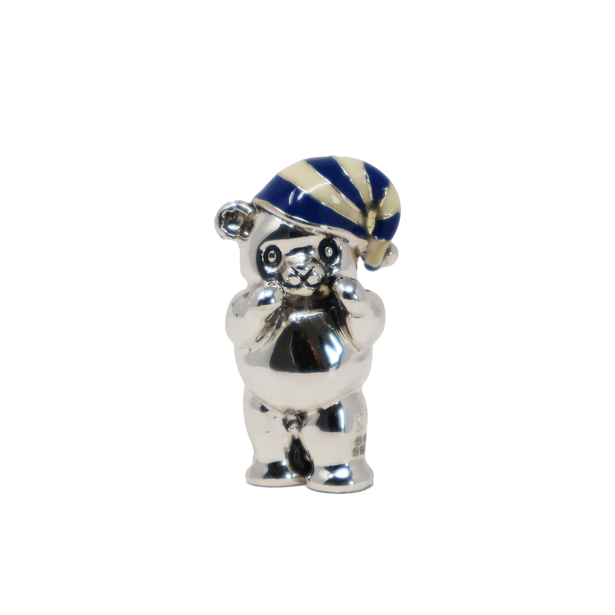 Saturno Teddy Standing, Blue White Cap-Goviers
