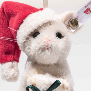 Steiff Christmas Mouse Ornament - DELIVERY SEPTEMBER-Goviers