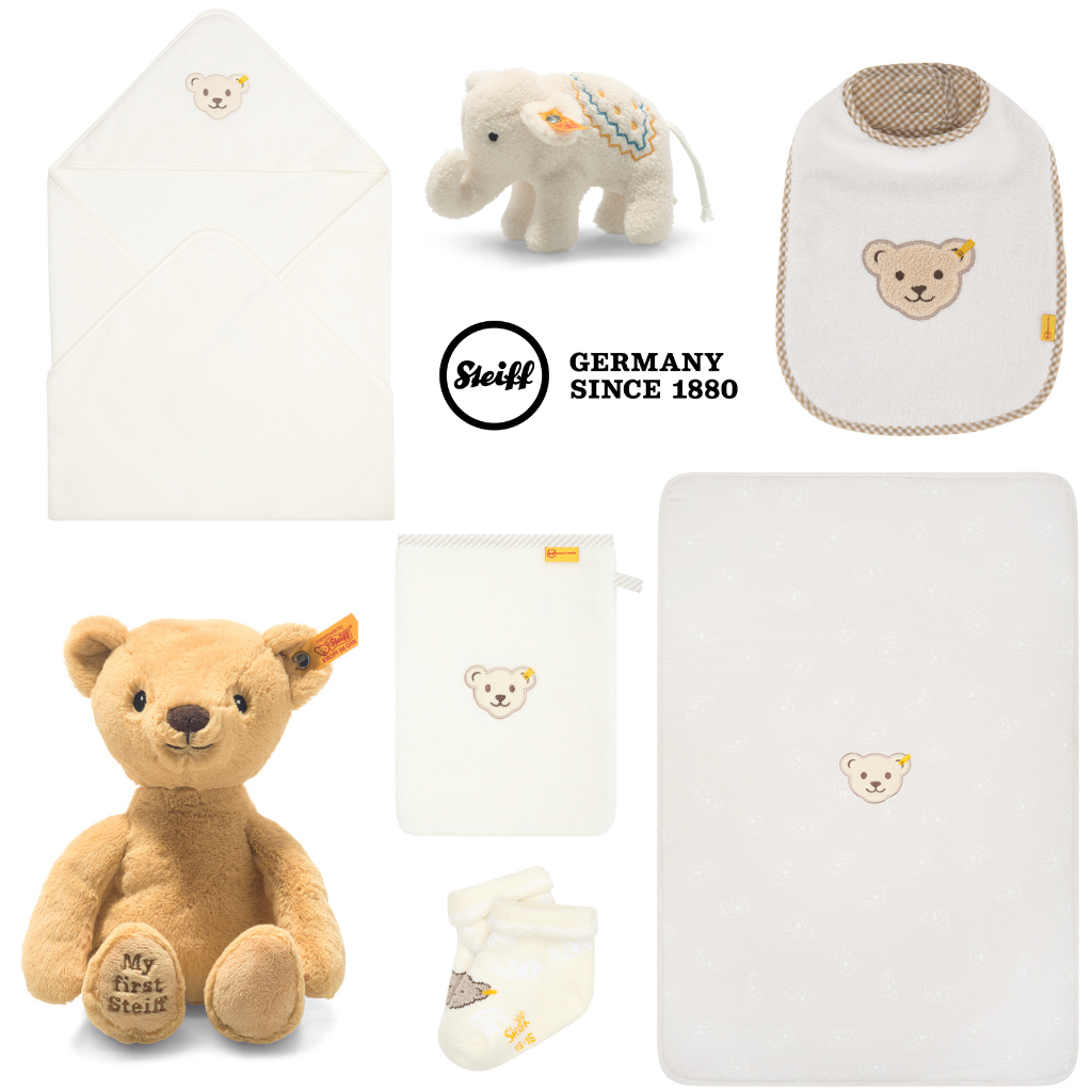 Steiff Goviers Baby Collection Set of 7-gift-Goviers