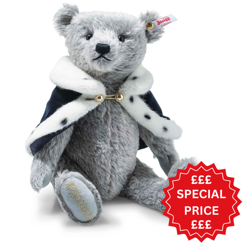 Steiff King Charles Long to Reign Over Us-Collectable Teddy Bears-Goviers