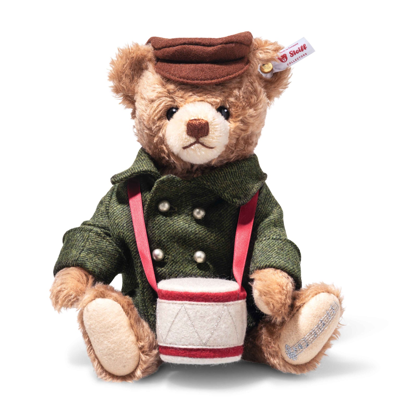 Steiff Little Drummer Boy Musical Bear-Goviers