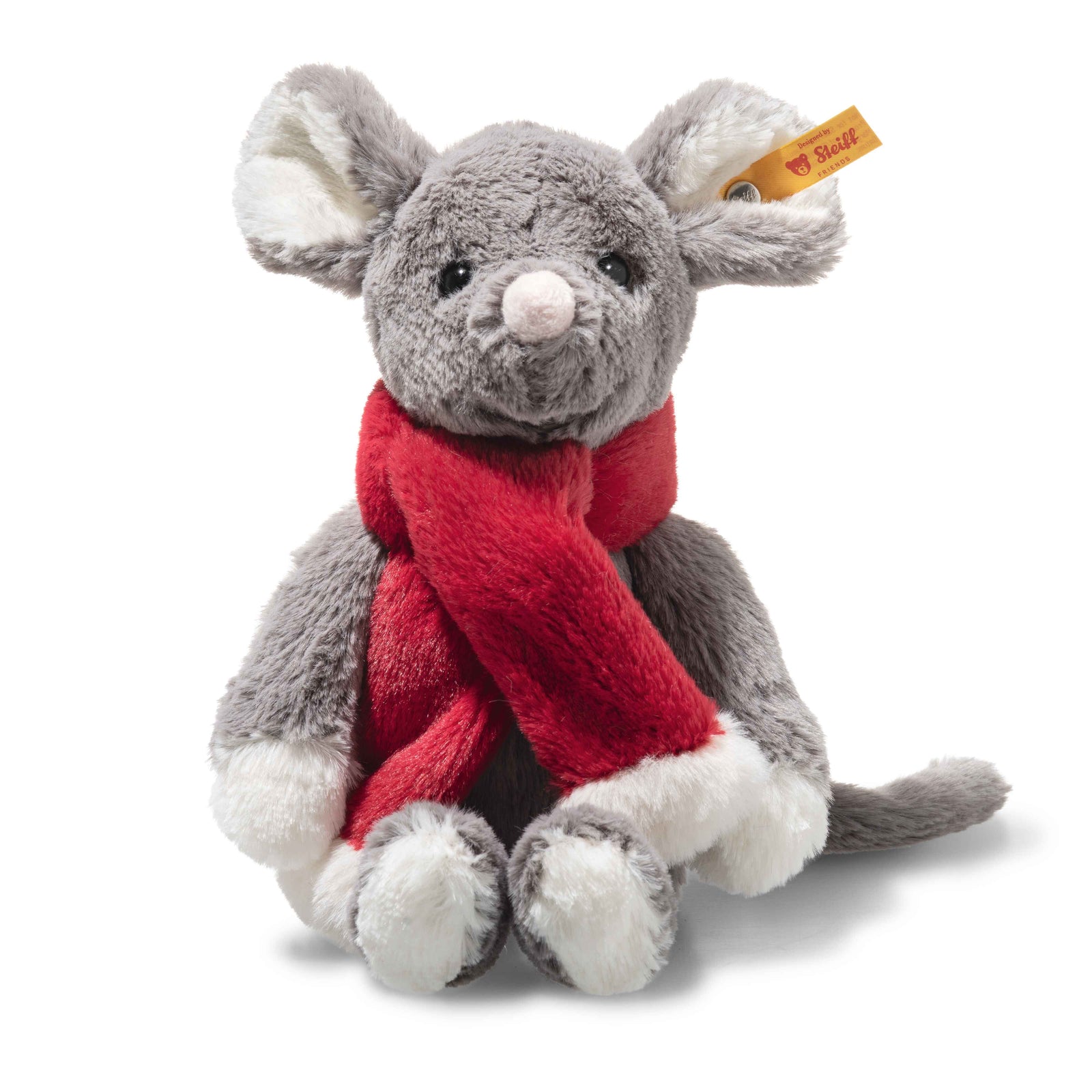 Steiff Mia Mouse Christmas Grey-Goviers