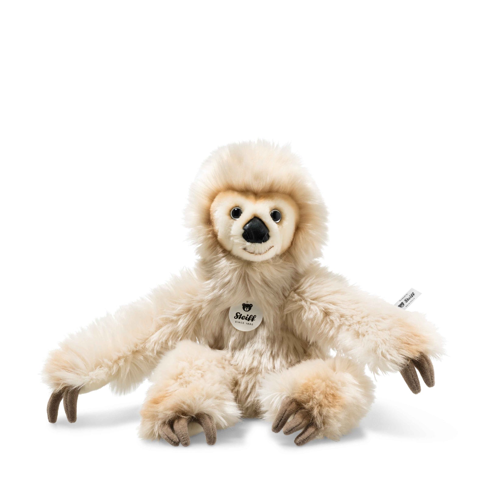 Steiff Miguel Baby Dangling Sloth - Cream-Collectable Teddy Bears-Goviers