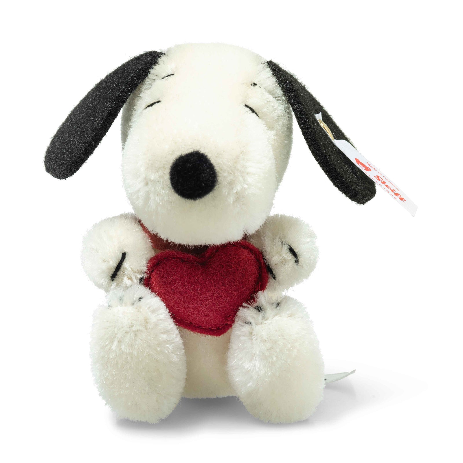 Steiff Miniature Snoopy with heart-Goviers