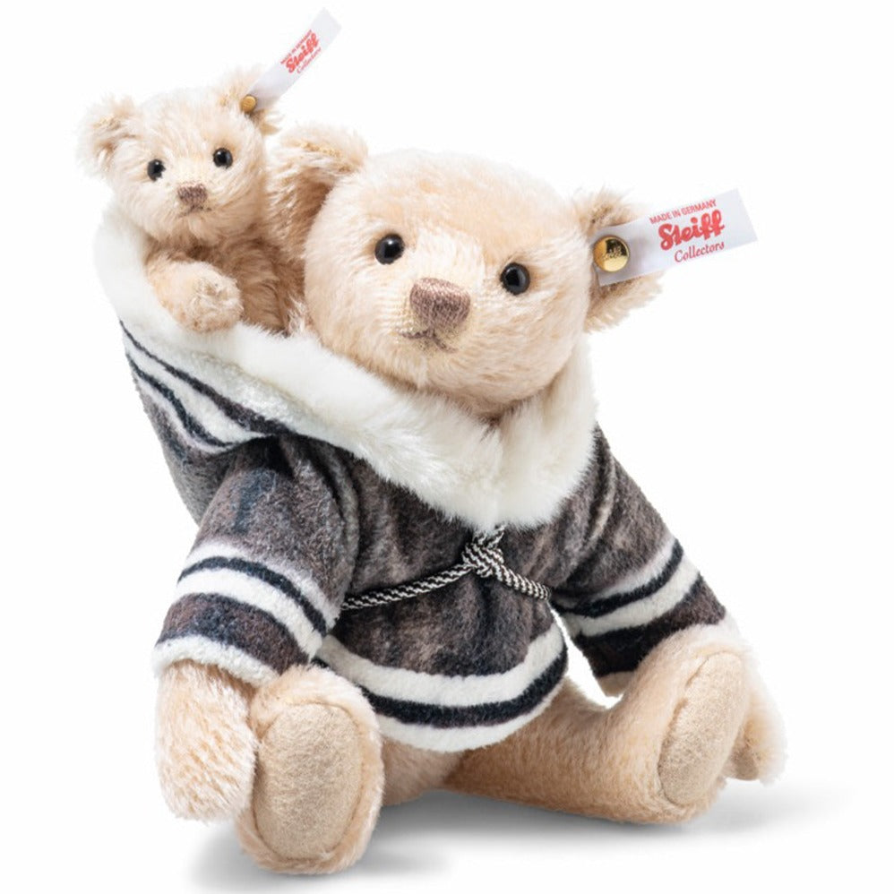 Steiff Mother Teddy Bear with Baby-Collectable Teddy Bears-Goviers