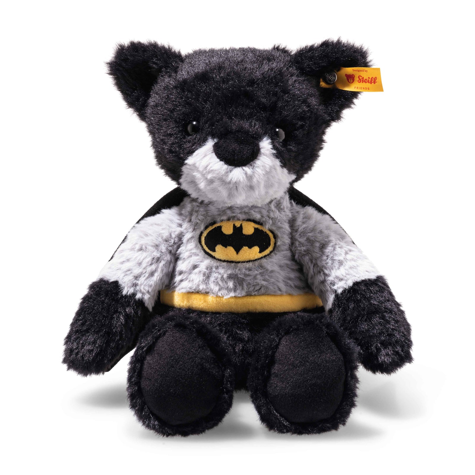 Steiff Soft Cuddly Friends Batman Teddy Bear-Collectable Teddy Bears-Goviers