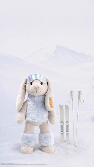 Steiff Soft Cuddly Friends Skier Hoppie Rabbit-Goviers