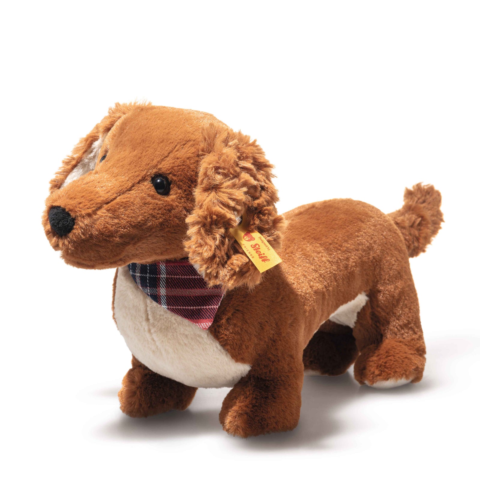 Steiff Soft Cuddly Friends Waldi Dachshund-Goviers