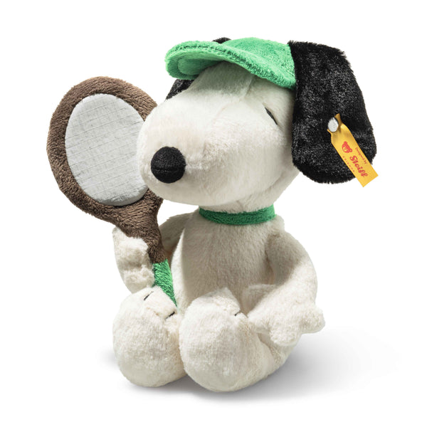 Steiff Soft Cuddly Snoopy Tennis - Goviers of Sidmouth