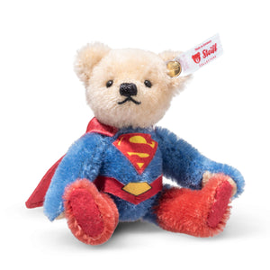 Steiff Superman Mini Teddy Bear - DELIVERY SEPTEMBER-Goviers