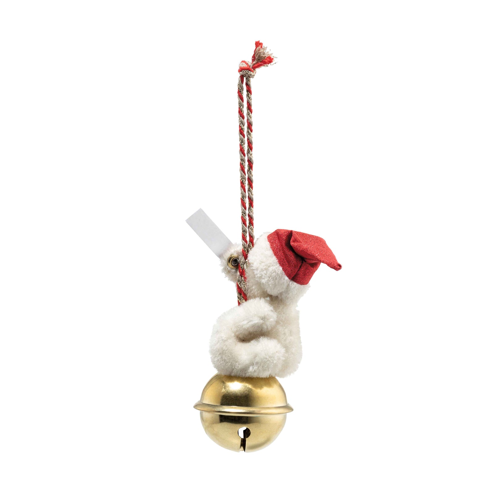 Steiff Teddy On Bell Ornament-Goviers