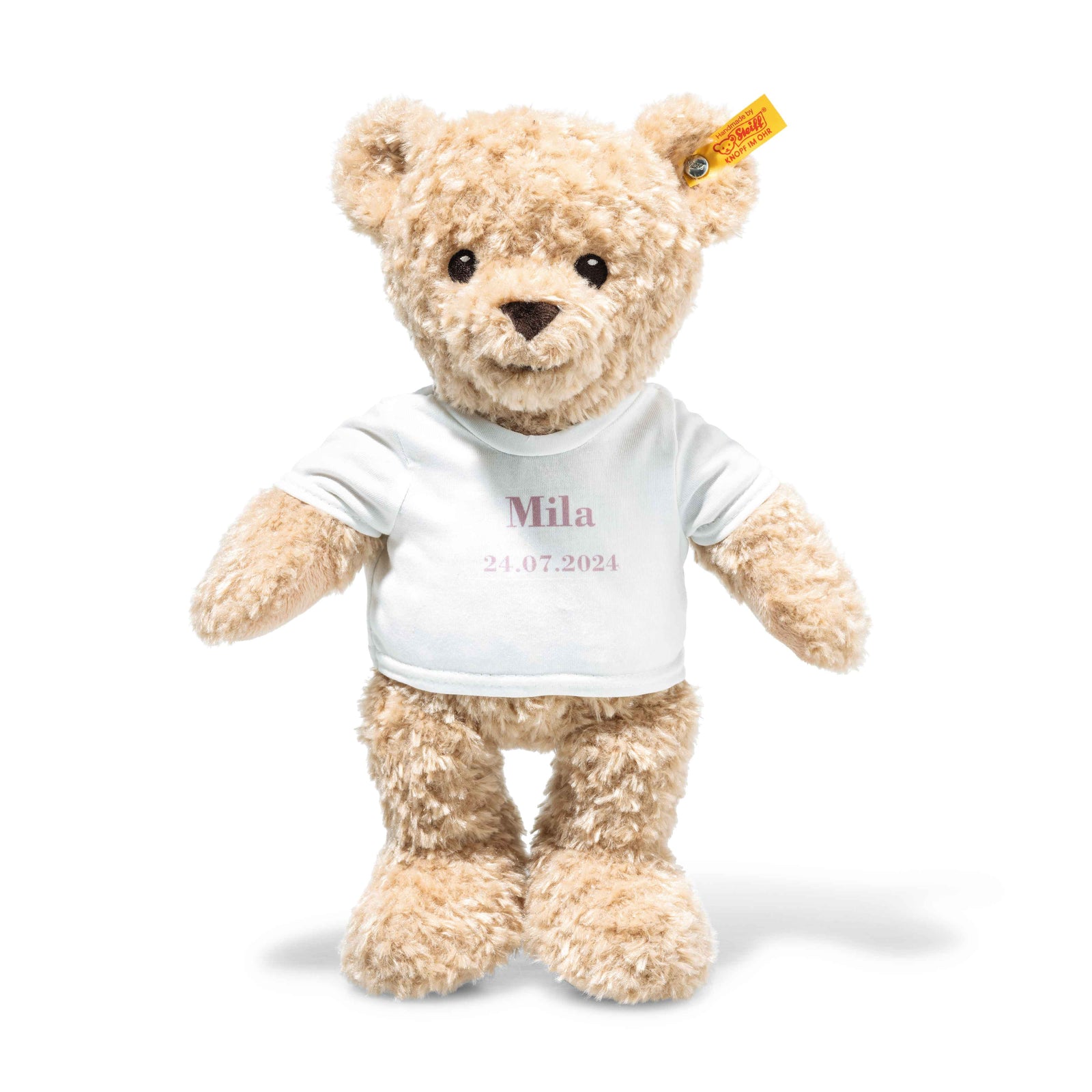 Steiff Teddy Bear With Personalised T-shirt-Goviers