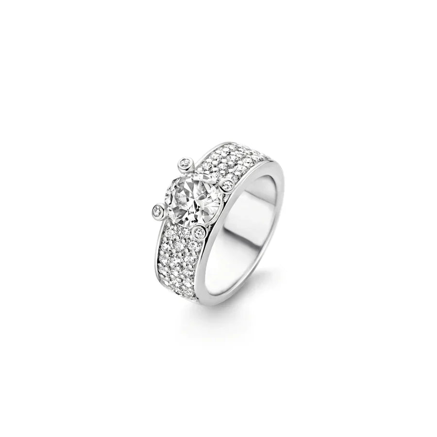 Ti Sento Milano Wide Band Ring-Goviers
